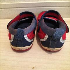 14cm VANS  マジックテープシューズの画像