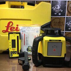 ライカ　回転レーザー　RUGBY610　中古品　受光器有