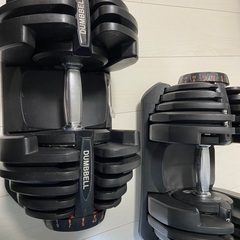 可変式ダンベル（5kg〜40kg）