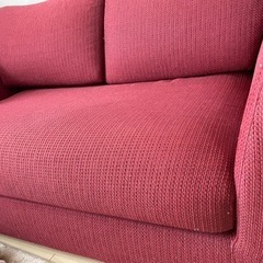 ニトリ布張りソファ　NポケットA3    2人掛けの画像