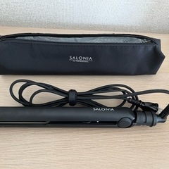 【美品】SALONIA ストレートアイロン　プロ仕様230℃対応
