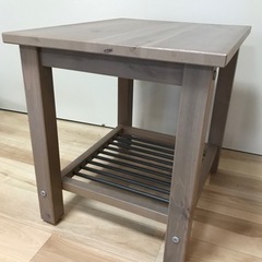 決定済　ベッドサイドテーブル　IKEA RYKENE 美品の画像