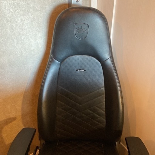 【美品】noblechairs ICON ゲーミングチェア ブラック おまけ付き
