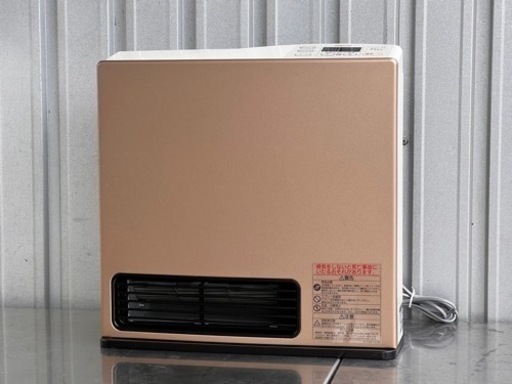 リンナイ◇都市ガスファンヒーター11~15畳◇暖房器具◇2017年製◇ブロンズ◇RC-S4001E