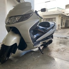 スカイウェイブ400 不動　書類あり　那覇　豊見城　ビックスクーター　バイク　オートバイ　現状の画像