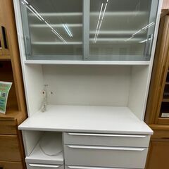 ⭐松田家具 2面レンジボード ?定価￥78,600? ソフトクローザー