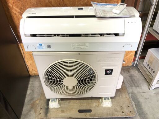 【動作保証60日間あり】SHARP 2018年 6畳用 ルームエアコン AY-H22TD プラズマクラスター【管理KR232】