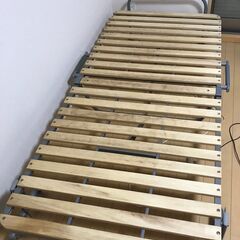 ニトリの折り畳みベットの画像