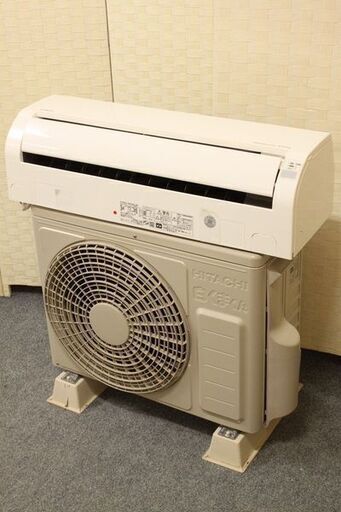 日立 ルームエアコン 白くまくん 2.8kw 主に12畳用RAS-KD28H 2018年製 HITACHI   中古家電 店頭引取歓迎 R5196)