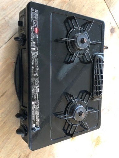 【中古】リンナイLPガスコンロ