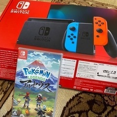 Switch本体　アルセウスのセット　24日にて削除します。