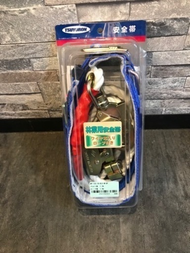 【未使用】TSUYORON 安全帯 WP-12C-70-BL5-M-BP