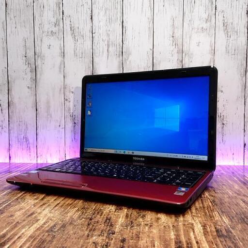 【動作確認済】TOSHIBA ノートPC T451/35DR 新品 SSD 240GB intel Corei3 2330M 2.20GHz 15.6インチ メモリ 8GB パソコン