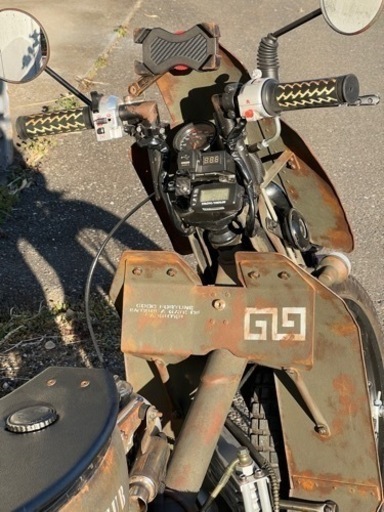 スーパーカブ90改110cc世紀末ミリタリー仕様