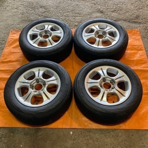?195/65R15 9分山ラジアルタイヤ（ヨコハマ）＆アルミセット