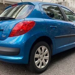 距離に注目29500㎞　検査５年１０月　乗りやすさ抜群プジョー207　諸費用込みこみ　下取り交換可の画像