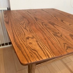 モモナチュラル　ダイニングテーブル　オーク　VENT D TABLE