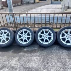 【只今お話し中】50エスティマ　純正アルミ17インチ4本セット