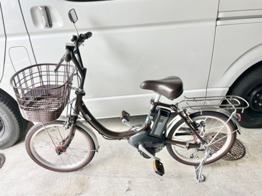 お取り引き決定 ヤマハ 電動アシスト自転車 20インチ ブラウン