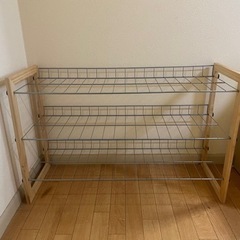 【美品】靴棚 靴収納 玄関収納