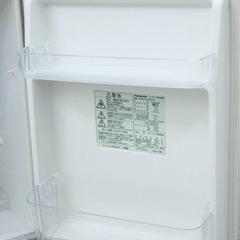(送料無料) 2019年 極美品 冷蔵庫 霜取り不要 138L 2ドア Panasonic ②の画像