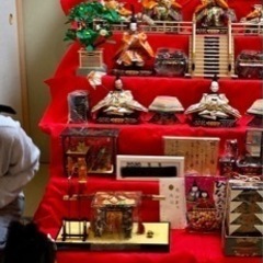 雛人形　七段　引き取りのみ。早い方優先の画像