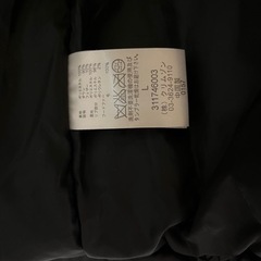 ※取引決定しました ダウンジャケット 黒 RUSS Kの画像