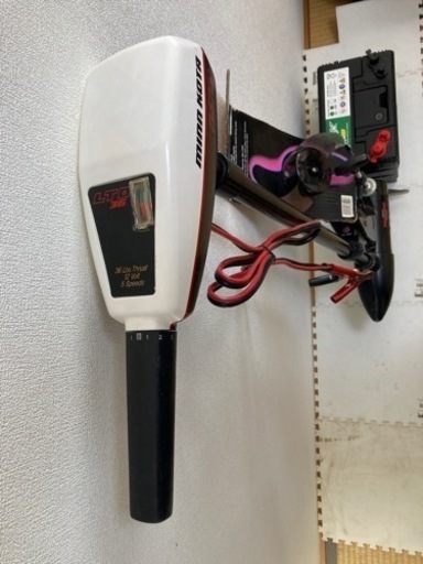 2馬力船外機 エレキセット【ジャンク扱い】【引き取り限定】