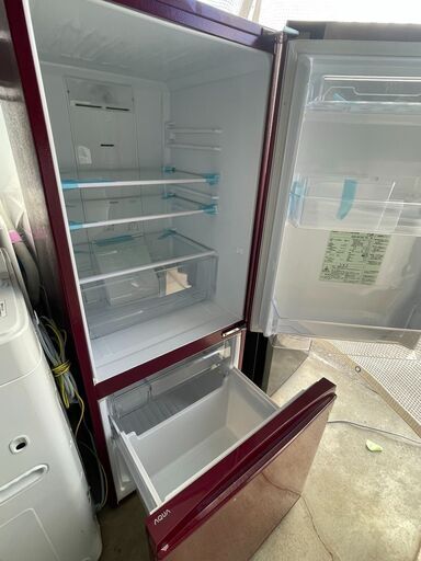 【東京23区配送無料‼️】AQUA 冷蔵庫130L 2020年製 東京23区配送無料‼️】AQUA 冷蔵庫130L 2020年製 当日配送も可能