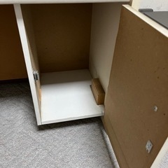 ※お約束済み ドレッサー 白 コンセント付きの画像