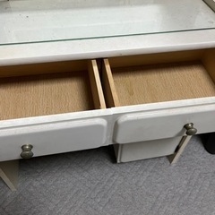 ※お約束済み ドレッサー 白 コンセント付きの画像
