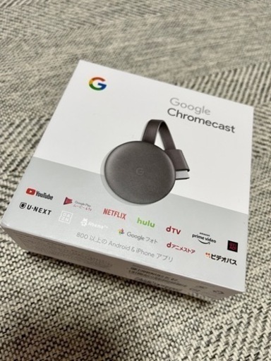映像プレーヤー、レコーダー Google Chrome cast