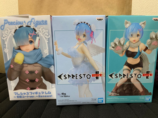 レム　フィギュア　3点セット