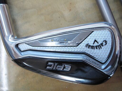 ■中古アイアンセット■キャロウェイ EPIC FORGED STAR 6-9.P.A　6本セット Speeder EVOLUTION フレックス R