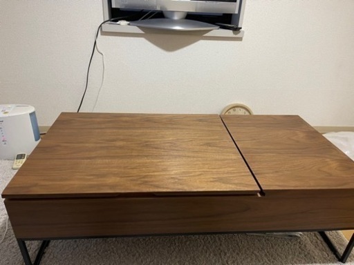 ニトリ　テーブル　ヒバリ