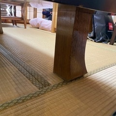 「高級銘木」鉄刀木　座卓　タガヤサン　1枚板座卓　無垢の画像