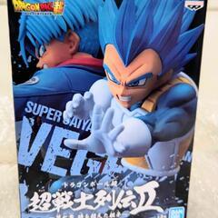 新品☆ドラゴンボール超 超戦士列伝Ⅱ～第七章 時を超えた親子～超サイヤ人ゴッド超サイヤ人ベジータ(進化)フィギュア スーパーサイヤ人の画像