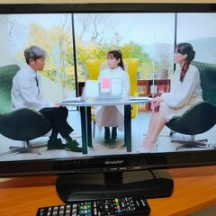 液晶テレビ　中古美品　24インチＶ型ワイド　AQUOS LC-2...