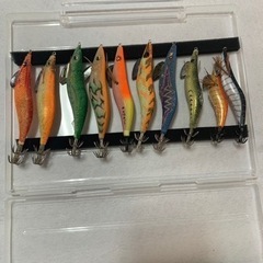エギセット 有名メーカー 多数。10本セットの画像