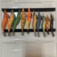 エギセット 有名メーカー 多数。10本セット