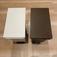 ゴミ箱　2つ　ニトリ　譲ります　今日取りに来れる方の画像