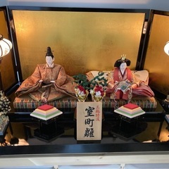久月の雛人形　大型