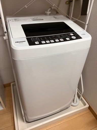 洗濯機　3000円　取り外しもしていただけたら値引きします！