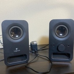 マイクロソフトPCキーボード、ロジクール PCスピーカーの画像