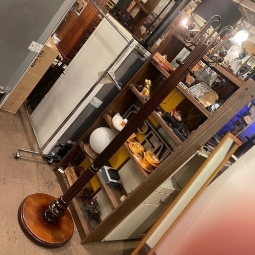 【売約済み】　希少　カリモク　Karimoku オールドカリモク　ビンテージ　検　ミッドセンチュリー　北欧　ハットスタンド　コートハンガー　ポールハンガー　レトロ　時代　クラシック