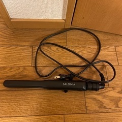 サロニア ストレートヘアアイロン 15mm ブラック