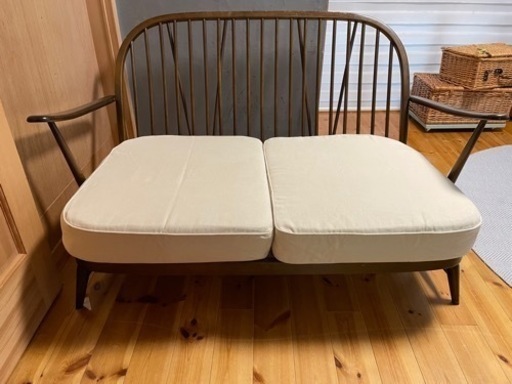ercol アーコール　(イギリス製) 2シーターソファ