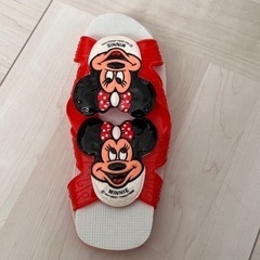【新品未使用】ミニーサンダル　23.5cm ディズニーの画像