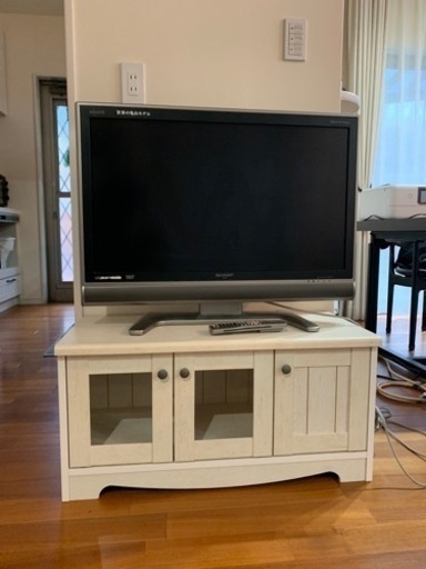 ［商談中］シャープテレビ　テレビ台つき