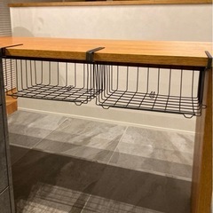 ⭐︎美品⭐︎吊り下げバスケット（２個セット）